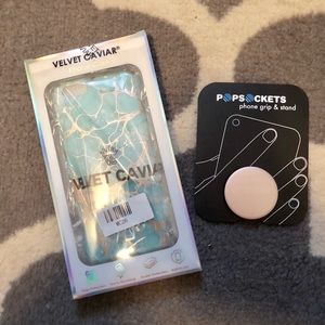 Velvet Caviar iPhone 6S Case & Pop Socket